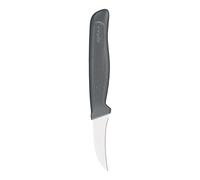 Zyliss Couteau à Éplucher à Lame Courbe 6 cm, Petit Couteau de Cuisine | Couteau Éplucher, Lame Tranchante en Acier Inoxydable Japonais, Manche Antidérapant, Protège-Lame, Couteau d'Office