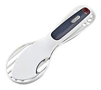 Zyliss E910050 Coupe Avocat 4 en 1, Plastique/Acier Inoxydable, Blanc/Gris, Lame à Dénoyauter et Trancheuse, Passe au Lave-Vaisselle, Garantie 5 ans