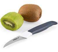 Zyliss E920218 Comfort Couteau à éplucher, 6.5cm, Lame Japonaise en Acier Inoxydable, Couteau Cuisine, Manche Ergonomique et Anti-Dérapant, Passe au Lave-Vaisselle, Garantie 5 ans