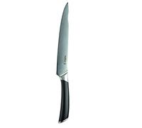 Zyliss E920269 Comfort Pro Couteau à Découper, 20cm, Acier Inoxydable Allemand, Poignée Noire, Couteau de Cuisine Professionnel/Couteau à Viande, Passe au Lave-Vaisselle, Garantie de 25 Ans
