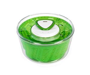 Zyliss E940011 Easy Spin 2 Essoreuse à Salade, Petit, Plastique, Vert, AquaVent/Cordon Rétractable et Système de Freinage/Base Antidérapante, Passe au Lave-Vaisselle, Garantie de 5 Ans