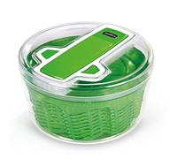 Zyliss E940013 Swift Dry Essoreuse à Salade, Grand, 6L, Plastique, Blanc, Utilisable Comme Saladier, Sans BPA, Technologie AquaVent, Garantie de 5 Ans