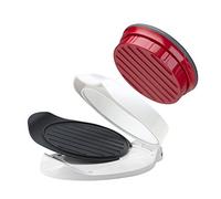 Zyliss E960002 Presse Burger, Plastique/Acier Inoxydable, Presse à Hamburger & Steak Haché, La Surface Texturée et Antiadhésive, Lave-Vaisselle, Garantie 5 Ans