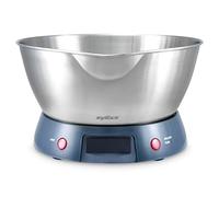 Zyliss E970054 Balance de Cuisine électronique de Haute Précision 5kg avec écran LCD, avec Bol en Acier Inoxydable pour Mesurer les Aliments ou Les Liquides