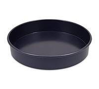 Zyliss E980195 Antiadhésif Moule Manqué Rond à Fond Amovible, 20cm, Acier Carbone, Bleu, Moule Gateau, Lavable au lave-vaisselle, Garantie 5 ans