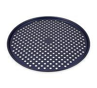 Zyliss E980204 Plaque à Pizza Rond Antiadhésive | 36cm | Acier Carbone | Bleu Foncé | Plaque à Pizza Surgelée Durable Pour Four Grille de Cuisson | Passe au Lave-Vaisselle | Garantie de 5 ans