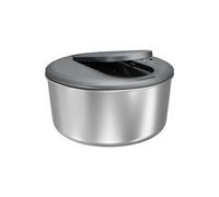 Zyliss Essoreuse à Salade Inox Swift Dry Petite 3.5L, Manuelle, Technologie AquaVent, Saladier Sans BPA, Base Antidérapante, Mécanisme de pompe, Compatible Lave-Vaisselle, Acier Inoxydable