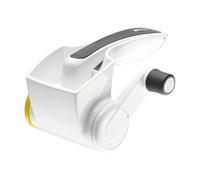 ZYLISS KC-08120 Râpe à fromage rotative classique certifiée NSF, acier inoxydable 18/8, blanc, E900020U