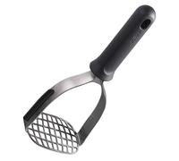 Zyliss Presse-Purée de Pommes de Terre, Avec Grattoir en Silicone, Manche en Paille de Blé écologique, Professionnel Robuste Acier Inoxydable, Lavable au Lave-Vaisselle, Garantie de 5 Ans