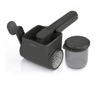 Zyliss Râpe à Fromage Professionnelle avec Reservoir, Acier Inoxydable/Plastique, Pour Légumes, Fromage, Carotte, Noix, Chocolat, Râpe à Fromage Manuelle avec Tambour et Reservoir, Garantie 5 ans