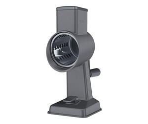 Zyliss Râpe à Fromage Rotative en Fonte d'Aluminium, Râpe Légumes Manuel | Râpe Carottes, Fromage, Légumes, Chocolat, Lame Tambour en Acier Inoxydable, Pied Ventouse Antidérapant, Garantie 5 Ans