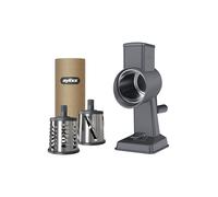 ZYLISS Râpe à tambour en aluminium Gourmet 3 tambours Gris gris