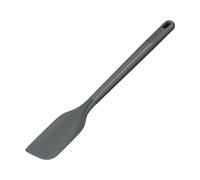 Zyliss Spatule Moyenne Paille de blé/Silicone durable, Spatule pour Cuisiner et Mélanger avec Silicone Résistant à la Chaleur, Gris Beluga, 28 cm x 4,5 cm, Lavable au Lave-Vaisselle
