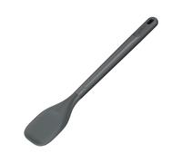 Zyliss Spoontula Moyenne Paille de Blé Durable/Silicone, Cuillère/Spatule, Ustensiles de Cuisine, Silicone Résistant à la Chaleur, Gris Béluga, 29 cm, Passe au Lave-Vaisselle