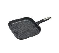 Zyliss Ultimate Poêle Grill Céramique 26x26 cm - Revêtement Antiadhésif - Compatible Tous Feux dont Induction - Sans PFAS/PFOA/PTFE - Aluminium Forgé - Compatible Lave-Vaisselle - Garantie de 10 Ans