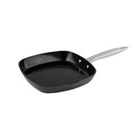 Zyliss Poêle grill en céramique anti-adhésive Ultimate Pro de 26 cm, en aluminium recyclé durable, compatible avec les plaques à induction, passe au four, sans PFAS