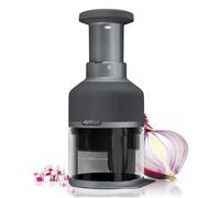 Zyliss Zick Zick 3 Hachoir Manuel, Mini Hachoir Oignon, Acier Inoxydable