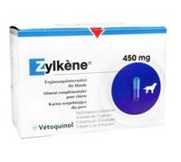 Zylkene compléments alimentaires anti-stress pour chiens et chats 450 mg 10 blisters de 10 gelules G