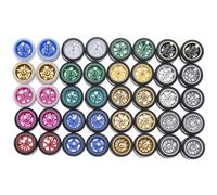 Zylopa 20Set 1/64Roues 1 64-Roues-Pneus Set Compatible avec 64-Alloy-Model-Car 1:64-Scale-Roues (Mix/Aléatoire 20Voitures)