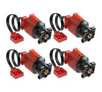 Zylopa 4 pièces Moteur Rouge éclaté Compatible avec Les principales Marques 88003 Technic-Motor Technic-Parts-Pieces