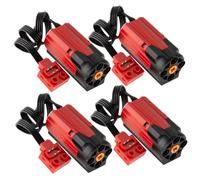 Zylopa 4 pièces Power-Function Red-Burst-M-Motor Compatible avec Les principales Marques 8883 Technic-Motor Technic-Parts-Pieces