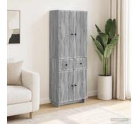 zylophax Ensemble de Meubles 2 pcs Bois d'ingénierie 66 x 34,5 x 90 cm avec Armoire et Buffet pour Rangement intérieur, Salon, Cuisine, Jardin, Balcon, terrasse, Design Fonctionnel et Compact