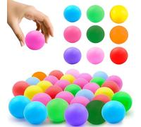 Zyluniy Balles de ping Pong, 30 Pieces Balle ping Pong Exterieur, 40mm Balles de Tennis de Table pour Enfants, Jeux de Fête, Jouets pour Chat, fête de la Famille