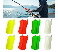 Zyluniy Canne à Pêche Balle Fixe, 8 Pièces Balle Fixe Réutilisable pour Canne à Pêche