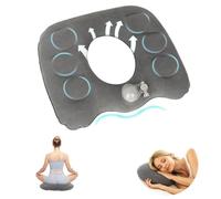 Zyluniy Coussin de Siège Gonflable, Coussin Orthopédique, Coussin Hemorroides, Coussin de Siège Orthopédique, Coussin Gonflable de Coccyx Portable pour Chaises de Bureau, Fauteuils Roulants