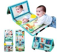 Zyluniy Jouet Bebe 0-12 Mois, Miroir Bebe Éveil Montessori 0-6 Mois, Livre Tissu Bébé Noir et Blanc Jouets Sensoriels pour Enfants Jeux d'Eveil Bébé Cadeau pour Naissance, Fille, Garcon 0 3 6 12 Mois