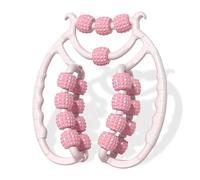 Zyluniy Rouleau de massage pour les jambes, 20 roues, rouleau de cellulite, massage des bras, des jambes, pinces circulaires, rouleau de massage pour perdre du poids, favorise la circulation sanguine