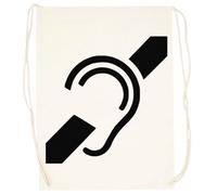 Zymbatee Castor Bûcheron Tronçonneuse Sac D'entraînement Beige Avec Cordons De Serrage Unisexes