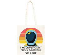 Zymbatee En Mi Defensa Él Era Mi Doble Sac En Coton Unisexe Totebag Beige
