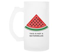 Zymbatee Je Était Dit Là Serait Être Un Panier À Main Tasse À Bière En Verre Avec Poignée