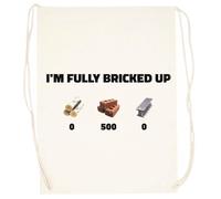 Zymbatee Putain Atout Et Putain Toi Sac D'entraînement Beige Avec Cordons De Serrage Unisexes