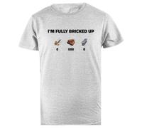 Zymbatee Putain Atout Et Putain Toi T-Shirt Gris pour Hommes, Coupe Classique