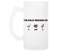 Zymbatee Putain Atout Et Putain Toi Tasse À Bière En Verre Avec Poignée