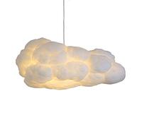 ZYMEN Lampe Lustre LED, Luminaire Plafonnier Nuage De Coton Enfants Pépinière, Suspension Éclairage Chambre Salle À Manger Bar Commemoration Day