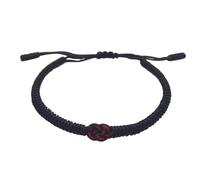 ZYMGUO Bracelet porte-bonheur tibétains+cadeau bouddhiste!- Fait main.Ajustable à votre poignet. Pour hommes et femmes. Bracelets d'amitié en tissu tressé-Style Tibet-Bracelet réglable (3)