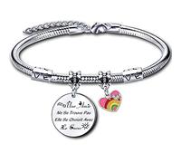 ZYMGUO Bracelets pour Amitié,Cadeau Femme Bracelets-Fais de Ta Vie un Rêve et Tes Rêves une Réalité- pour Femme Bracelet (4)