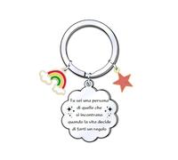 ZYMGUO Cadeau porteclés amie anniversaire cadeau lien idées cadeaux meilleur ami lien spécial original porteclés amitié femme cadeau femme homme anniversaire cadeau cadeau diplôme soeur fille,