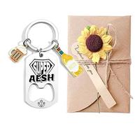 ZYMGUO Porte-clés AESH Idée Cadeau pour AESH Cadeau Remerciement aesh-Cadeaux Remerciement Personnalisé Fin d'Année, Professeur, Symbole Amour & Bonheur (3)