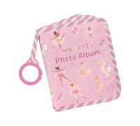ZYMIADOU Album photo en tissu doux Baby's My Firsts pour photos 10 x 15 cm