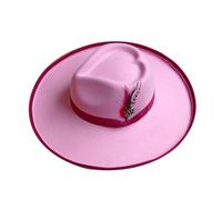 ZYMIADOU Chapeau de gentlemen en laine à porter au quotidien doux et léger avec cœur orné de cœurs pour les amateurs de vintage et les créateurs de tendances Chapeau respirant, Article 20, Taille