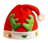 ZYMIADOU Chapeau de Père Noël renne/bonhomme de neige pour tous les âges Festival de Noël Réunion de famille Vacances de Noël