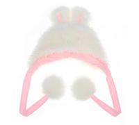 ZYMIADOU Chapeau d'hiver chaud pour Noël, cadeaux de fête de Noël, chapeaux de lapin pour voyager et jouer à la fourrure douce