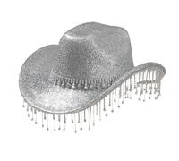 ZYMIADOU Chapeau panama étincelant avec strass en cristal lourd pour enterrement de vie de jeune fille Panama mariée pour acteur actrice chapeau pour femme plage pour enterrement de vie de jeune fille