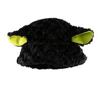 ZYMIADOU Chapeau pour femme avec oreilles de lampe - Chapeau d'hiver épais - Joli chapeau en peluche pour filles - Accessoires photo - Chapeaux et casquettes marron - Chapeaux de fête tendance pour