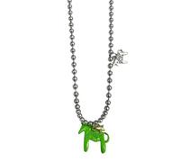 ZYMIADOU Collier avec pendentif en forme de cheval délicat - En alliage résistant aux allergies - Tendance - Pour femme, taille unique, Comme décrit, Comme décrit.