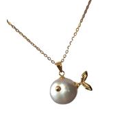ZYMIADOU Collier élégant et délicat fabriqué en alliage confortable à porter pour une utilisation à long terme et pendentif baleine polyvalent, taille unique, Comme décrit, Comme décrit.